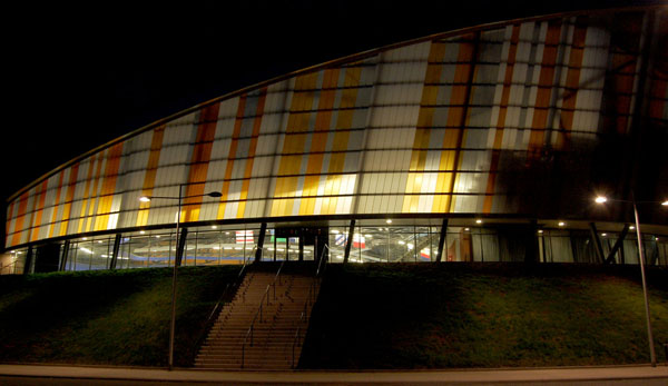 Omnisport bij avond